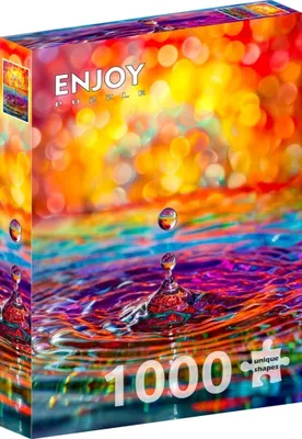 Produktbild von Enjoy Puzzle Puzzle Splash of Life 1000 Teile bunt Karton Fotografie