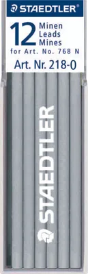 Produktbild von Staedtler Mine Lumocolor non-perm weiß 12ST