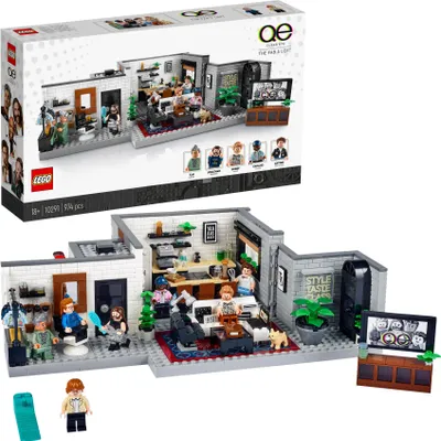 Produktbild von LEGO 10291 Icons Queer Eye – Das Loft der Fab 5, Modellbauset mit Minifiguren für Erwachsene, Netflix-Sammlerreihe, Geschenkidee