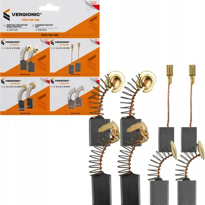 Produktbild von 4X Karbonbürsten Für Bohrmaschinen Karbonbürsten Set