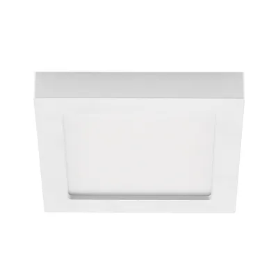 Produktbild von Prios LED-Deckenleuchte Alette, weiß, 22,7 cm 24W, dimmbar