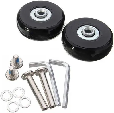 Immagine prodotto di Kit di riparazione per valigie con viti e rotelle