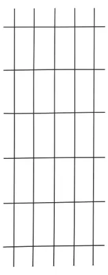 Immagine prodotto di Relaxdays Graticcio da giardino, HxL: 150x60 cm, supporto per piante rampicanti, autoportante, da infilare nel terreno, metallo, nero