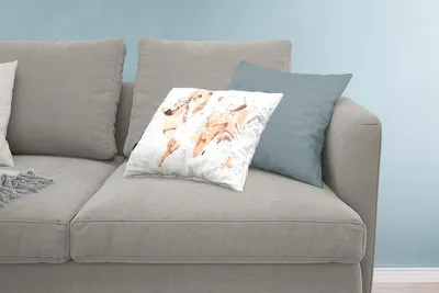 Produktbild von MuchoWow® Zierkissen Sofakissen Wohnzimmer Dekokissen 60x40 cm Weltkarte - Farbe - Braun - Kopfkissen - Polster mit Foto