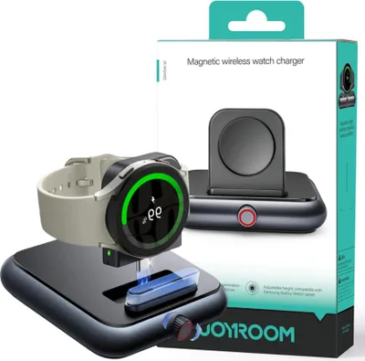 Image de Joyroom Wireless Charger Jr-Wqw02 pour les montres intelligentes Samsung Galaxy Watch - Noir