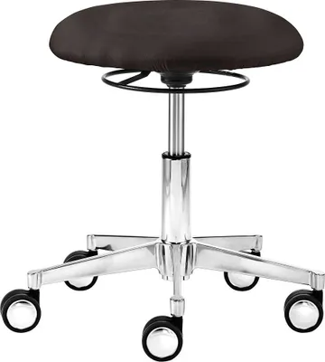 Produktbild von Mayer Arbeitshocker myXPERT - Tellersitz 1290 30 572 schwarz Kunstleder