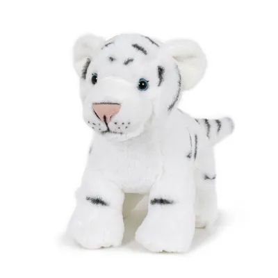 Produktbild von Plüschtier Tiger weiß 35 cm, Kuscheltiere Stofftiere Raubkatzen Zootiere Tiere