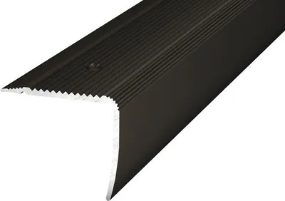 Produktbild von Prinz Treppenkantenprofil Alu bronze gelocht 35 x 30 x 1000 mm