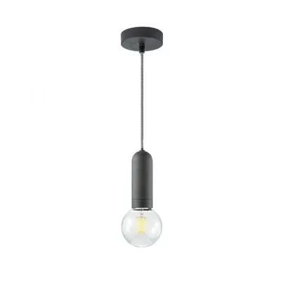 Produktbild von Paul Neuhaus Pendelleuchte Turn Me Schwarz max. 60W E27 ohne Leuchtmittel kürzbar