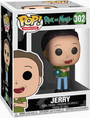 Produktbild von Rick and Morty - Jerry 302 - Funko Pop! - Vinyl Figur