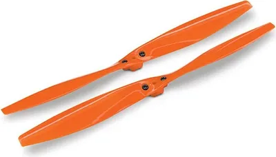 Produktbild von TRAXXAS Rotorblatt-Set, orange (2) (with Schrauben) TRX7930
