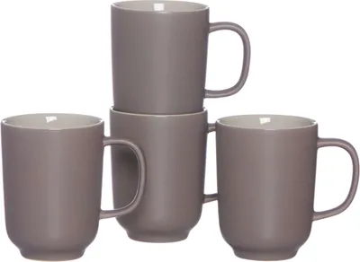 Produktbild von Ritzenhoff & Breker JASPER Kaffeebecher 285 ml 4er Set taupe