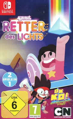 Produktbild von Outright Games Steven Universe : Sauve la Lumière & OK K.O.! De Zéro à Héros COMBO PACK, Nintendo Switch, E10+ (Jeder über 10 Jahre), Physische Medien