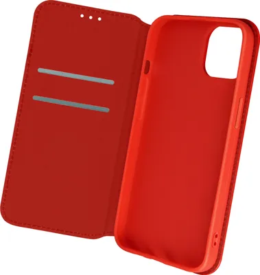 Produktbild von Avizar, Kunstleder Cover Classic Edition, Klappetui für Apple iPhone 13, Rot