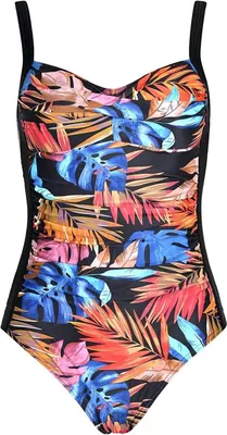 Immagine prodotto di Elegante costume da bagno da donna con increspatura effetto controllo pancia - comfort snellente EU40