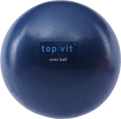 Produktbild von top | vit®  Overball Soft - Gymnastikball, klein, weich, aufblasbar - Weicher Physio Ball für viele Übungen, Ø 26 cm, royal