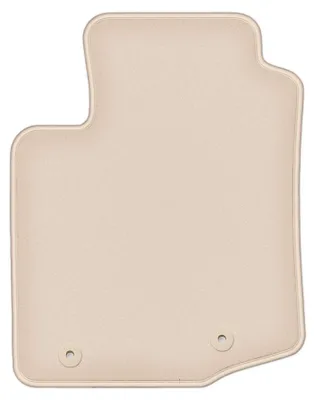 Produktbild von DURBAN Beige Velours-Fahrerfußmatte für Toyota Aygo II Schrägheck (2014-)