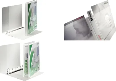 Produktbild von LEITZ Ringbuch Präsentation Rückenbreite: 63 mm. Einband aus Pappe