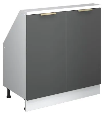 Immagine prodotto di Mobile sottotetto Vicco Rion Antracite-oro 80 x 81.6 cm con 2 porte, Model 59738