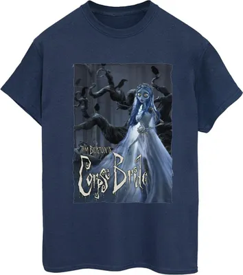 Produktbild von Corpse Bride - T-Shirt für Damen BI16365 (S) (Marineblau)
