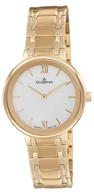 Produktbild von Dugena 4460998 Damen-Armbanduhr, Edelstahl-Gehäuse, Metall-Armband