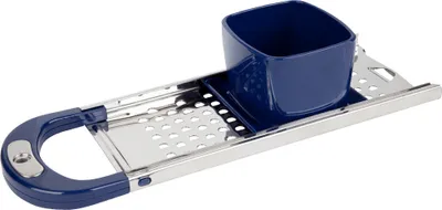 Produktbild von Spätzlehobel Edelstahl lang EUROHOME Teigschlitten Trichter - Spätzlereibe & Spätzlebrett für die Spätzlezubereitung - Spätzlesieb Knöpflehobel