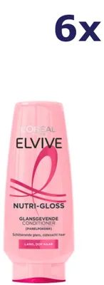 Produktbild von 6x L'Oreal Elvive Cremespoeling 200 ml Nutri Gloss