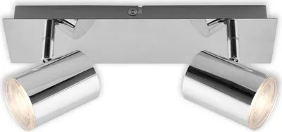 Produktbild von LED Badleuchte Spotleuchte IP44 GU10 IP44 5 W chrom Metall-Kunststoff Briloner