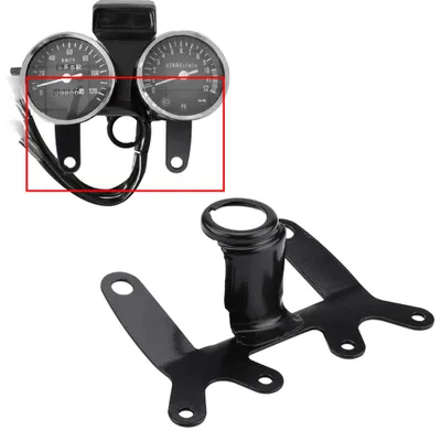 Image de Support universel pour instruments de moto : support pour compte-tours, compteur de vitesse et compteur kilométrique