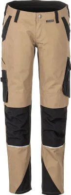 Produktbild von Planam Bundhose Norit Damen Gr. 36 sand/schwarz