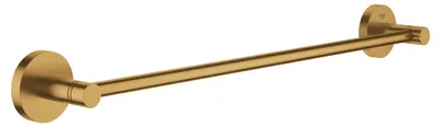 Handtuchstange 450 mm gebürstet Gold Wandmontage