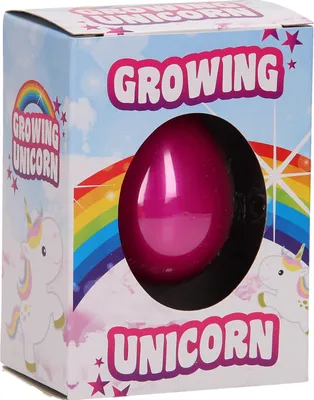 Produktbild von Ei mit wachsendem Einhorn 6 cm