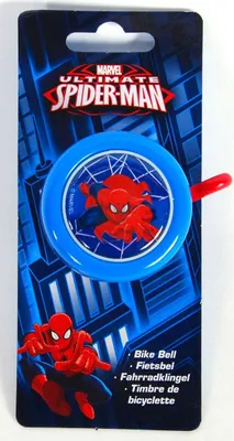 Produktbild von Disney Kinderfahrradklingel Kinder Fahrradklingel Fahrrad Klingel Glocke Spiderman Marvel