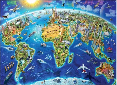 Immagine prodotto di Puzzle ANATOLIANI Monumenti del mondo 4000 pezzi