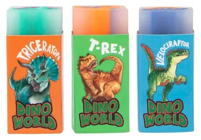 Produktbild von Dino World Jelly Radierer (einzeln)