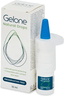 Produktbild von Augentropfen Gelone Natural Drops 10 ml