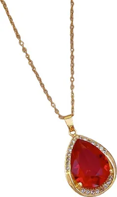 Immagine prodotto di Collana HA-21751 Oro/Rosso - Eleganza e Stile KP21751