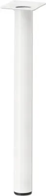 Produktbild von Tarrox Tischbein rund Ø 30 x 500 mm, weiß