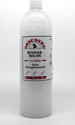 Produktbild von Michel Bohnerwachs Farblos 1,0L Naturwachs reinigt, pflegt u. glänzt