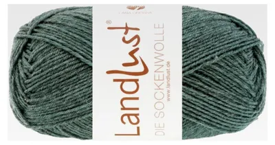 Produktbild von Sockenwolle 50g | Klassisches Sockengarn in edlen Melangefarben aus 80% Schurwolle (Merino) & 20% Polyamid | 50g waschmaschinenfest zum Stricken & Häkeln | 210m Garn
