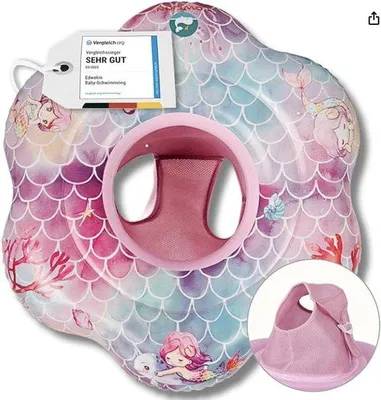 Produktbild von Baby-Schwimmreifen mit Wachstumsfunktion – Schwimmstuhl für Babys von 6 Monaten bis 3 Jahren – Sicher und bequem Schwimmhilfe für Säuglinge