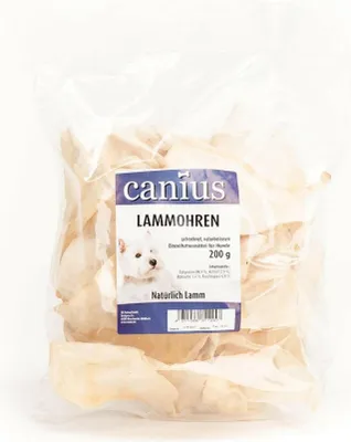 Produktbild von Einzelfuttermittel Hundefutter Lamen getrocknet naturbelassen ohne Konservierungsstoffe 200g