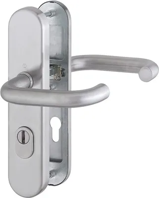 Produktbild von Hoppe Schutz-Drückergarnitur Paris E138Z / 3332ZA / 3330 PZ Entfernung 72mm Vierkant 8mm - 3663900