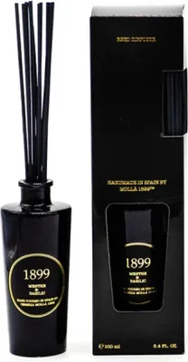 Image de Diffuseur d'arôme noir Menthe & Basilic 100 ml
