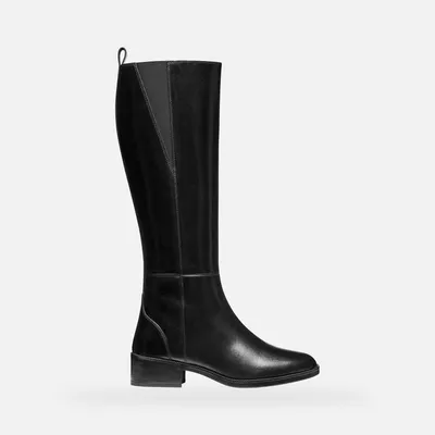 Produktbild von Geox Schwarze Damenstiefel 37,5