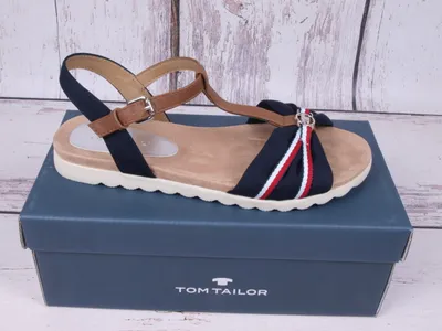 Produktbild von Tom Tailor Mädchen Sandalette in Blau, Größe 40