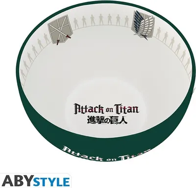 Produktbild von ATTACK ON TITAN - Bowl - 600 ml - Emblems S3 - cardboard box