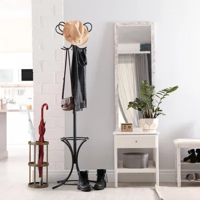 Image de Porte-parapluie rond en bambou