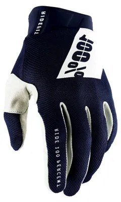Produktbild von Ridefit Handschuhe in Dunkelblau und Weiß, Größe S