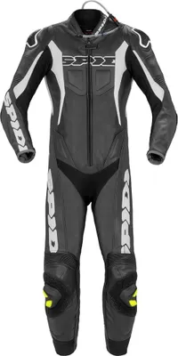 Immagine prodotto di Spidi Sport Warrior Tuta in pelle traforata Bianco,Nero 56 Uomo Bianco,Nero 56